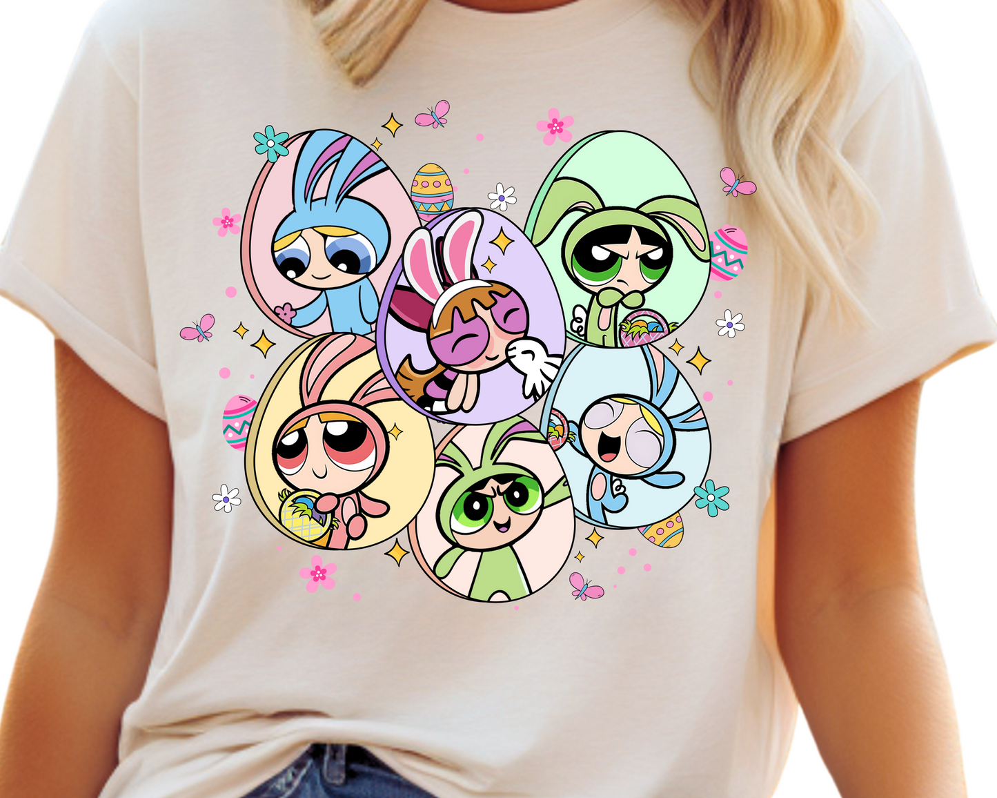 Easter / Puff Girls - DTF Transfer