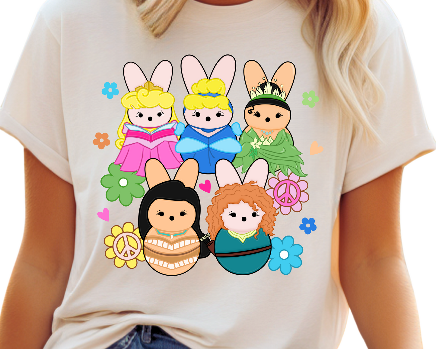 Easter / Princesses (Peeps) - Unisex T-Shirt