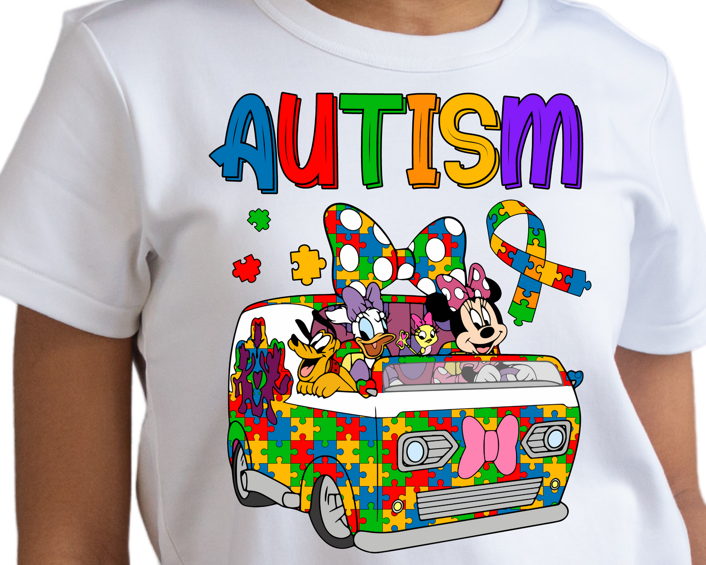 Autism / Mouse Friends - DTF Transfer