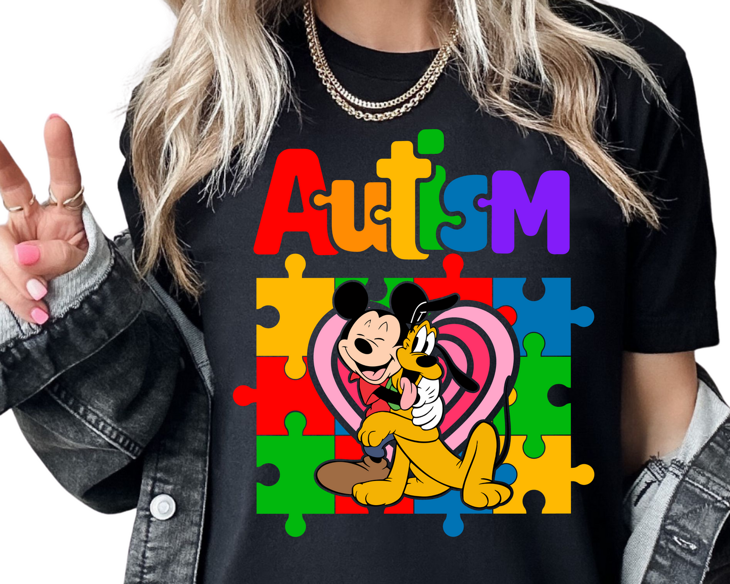 Autism / Mouse Friend - Unisex T-Shirt