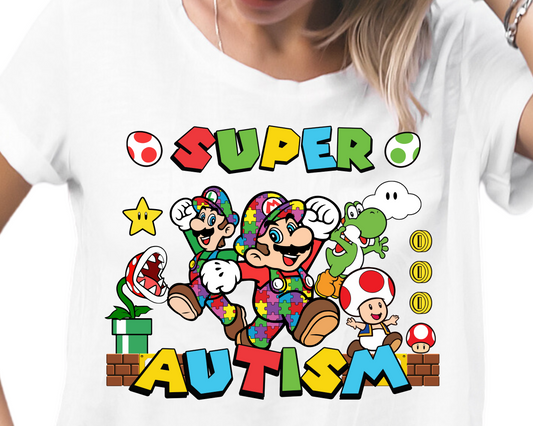 Autism / Plumber Bros (Super Autism) - DTF Transfer