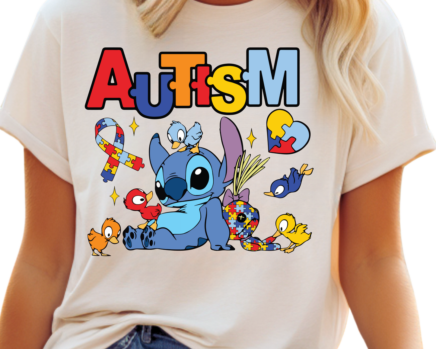 Autism / Blue Alien - Unisex T-Shirt