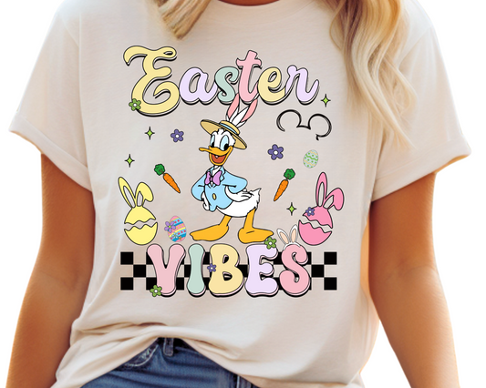 Easter Vibes / Mouse Friends (Boy Duck) - Unisex T-Shirt