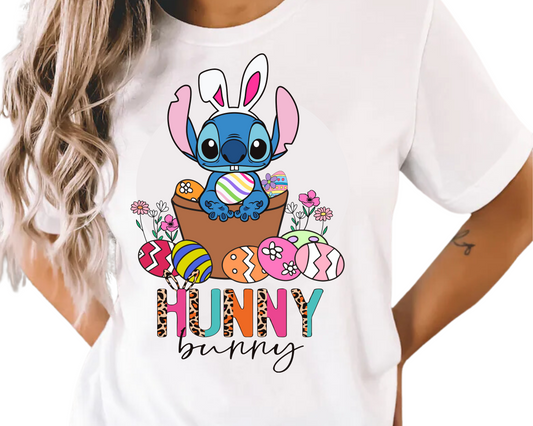 Hunny Bunny / Mouse Friends (Blue Alien) - Unisex T-Shirt