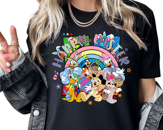 Easter / Mouse Friends (Happy Easter) - Unisex T-Shirt