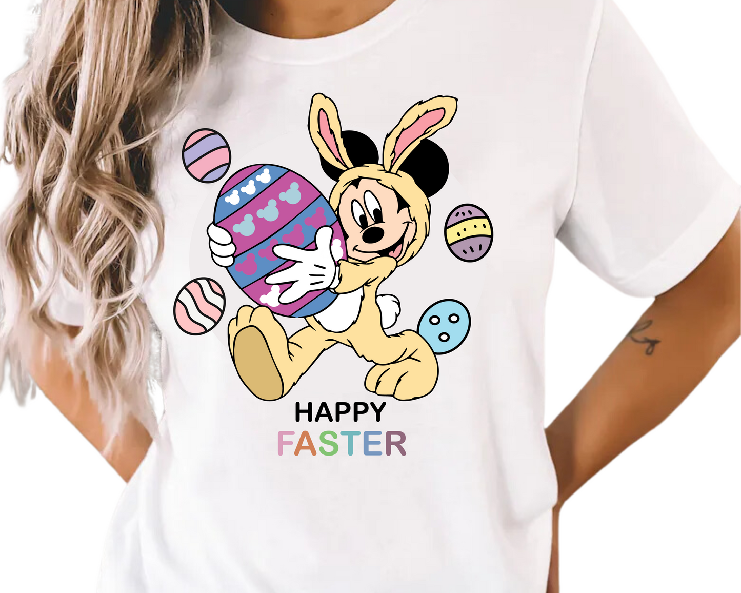 Easter / Mouse Friends (Happy Easter) - DTF Transfer