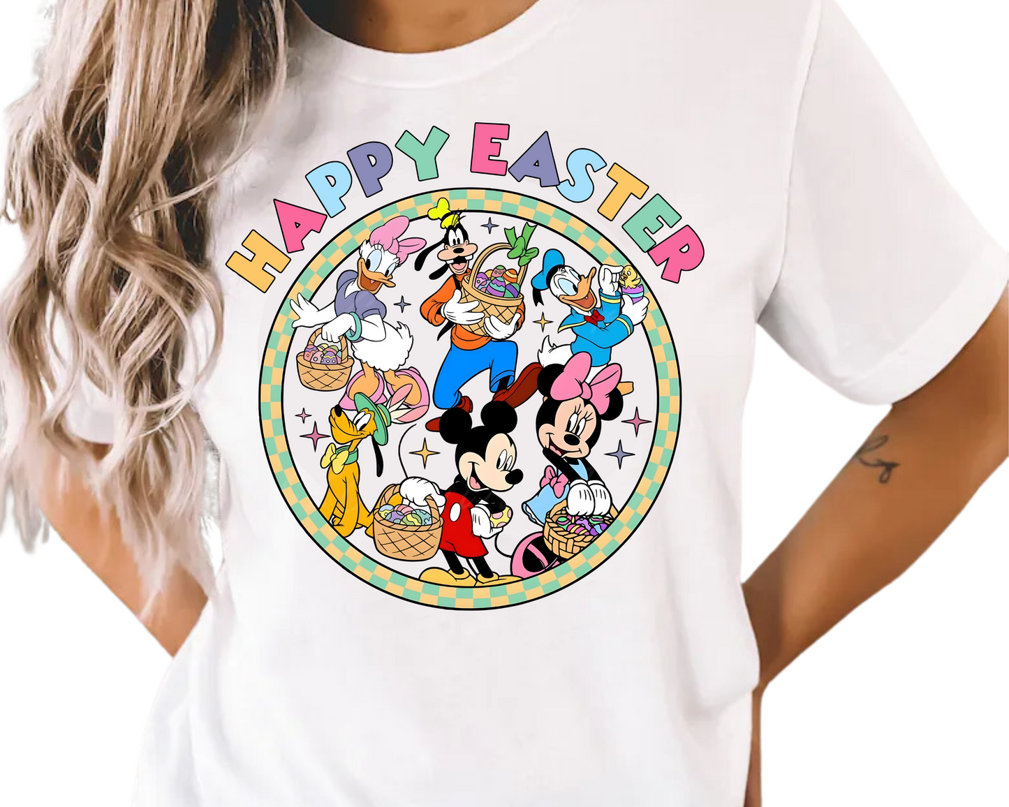 Easter / Mouse Friends (Happy Easter) - DTF Transfer