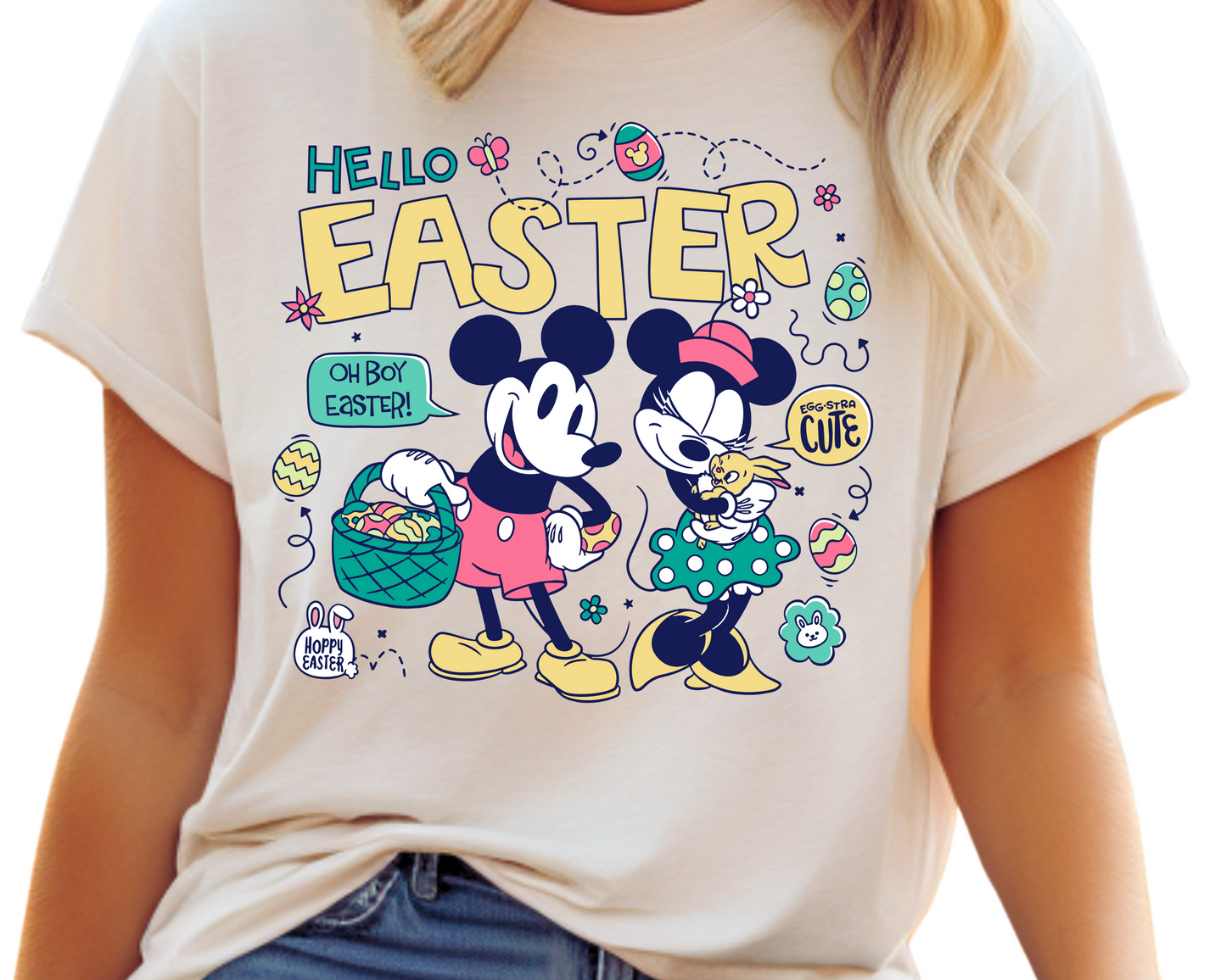 Easter / Mouse Friends (Hello, Easter) - Unisex T-Shirt