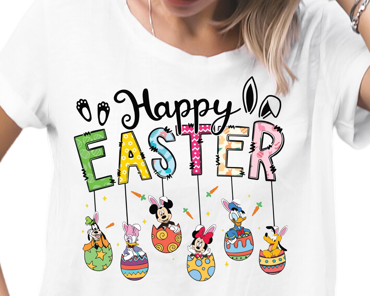 Easter / Mouse Friends (Happy Easter) - Unisex T-Shirt