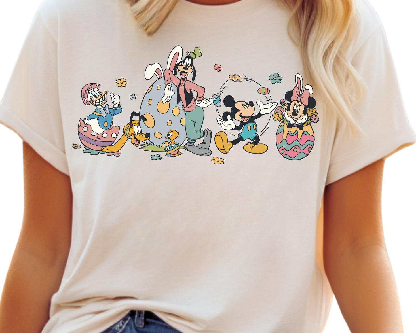 Easter / Mouse Friends (Happy Easter) - Unisex T-Shirt