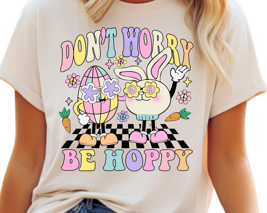 Easter / Egg Friends (Don't Worry, Be Hoppy) - Unisex T-Shirt