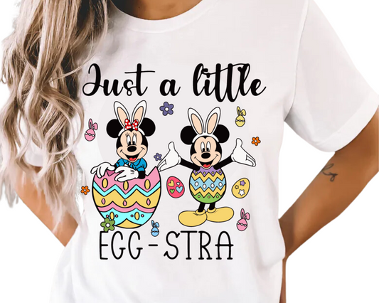 Easter / Mouse Friends (Just a Little Egg-stra)  - DTF Transfer