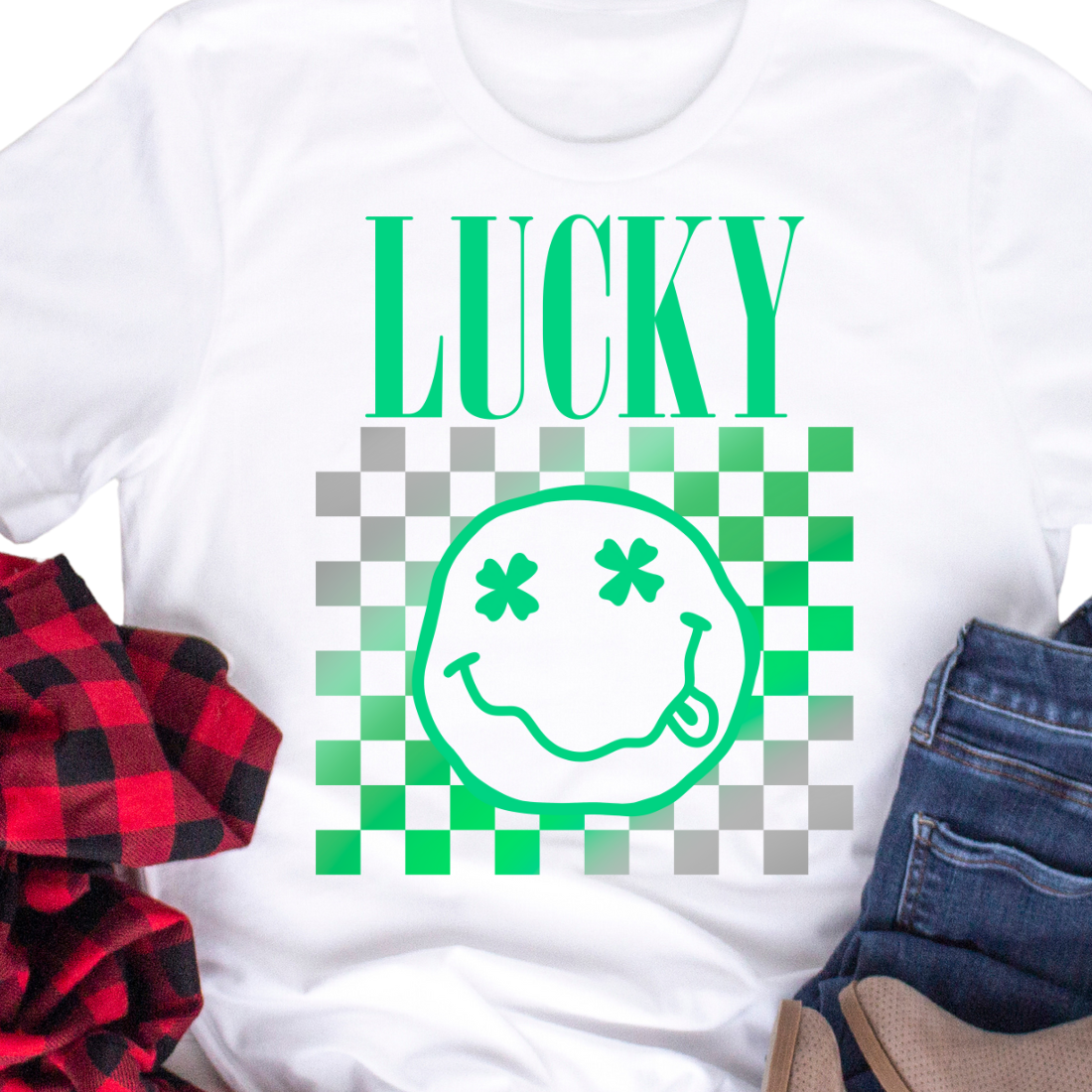 Lucky / Smiley - DTF Transfer