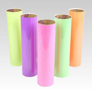 Heat Transfer Vinyl (HTV) - Special Glitter Colors