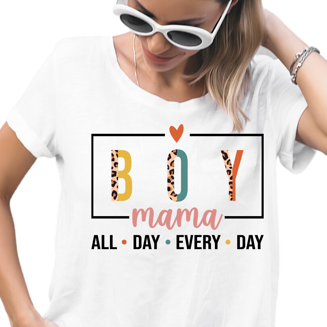 Boy Mama All Day Every Day - Unisex T-Shirt