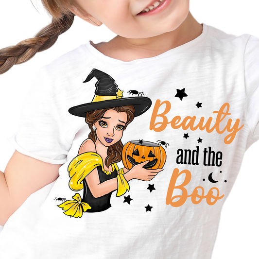 Beauty & the Boo, Beast & Princess - DTF Transfer