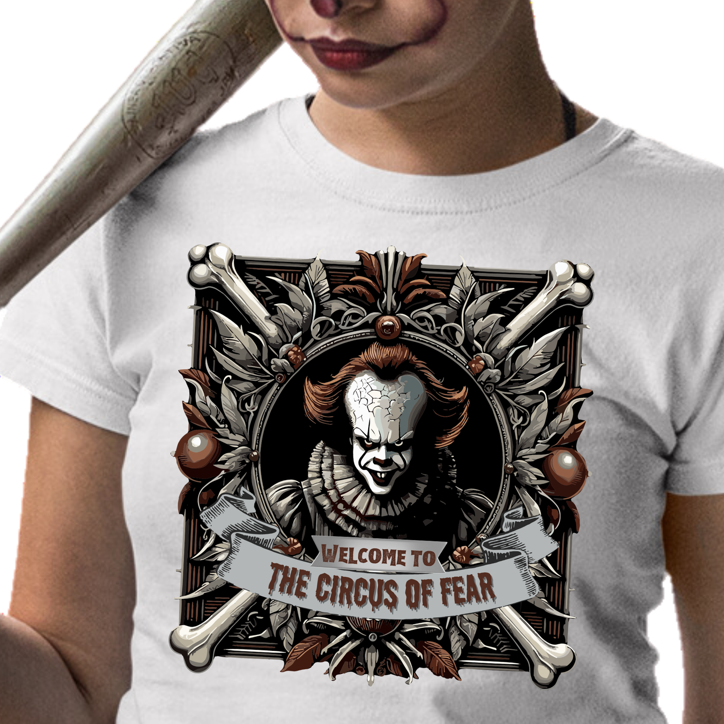 The Circus of Fear (Scary Clown) - Unisex T-Shirt