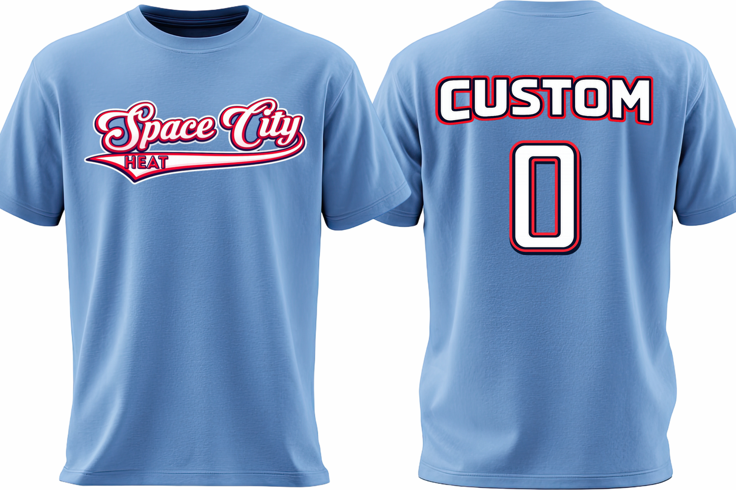 Blue Jersey *CHOOSE PICK UP AT THE TSHIRT QUEEN*