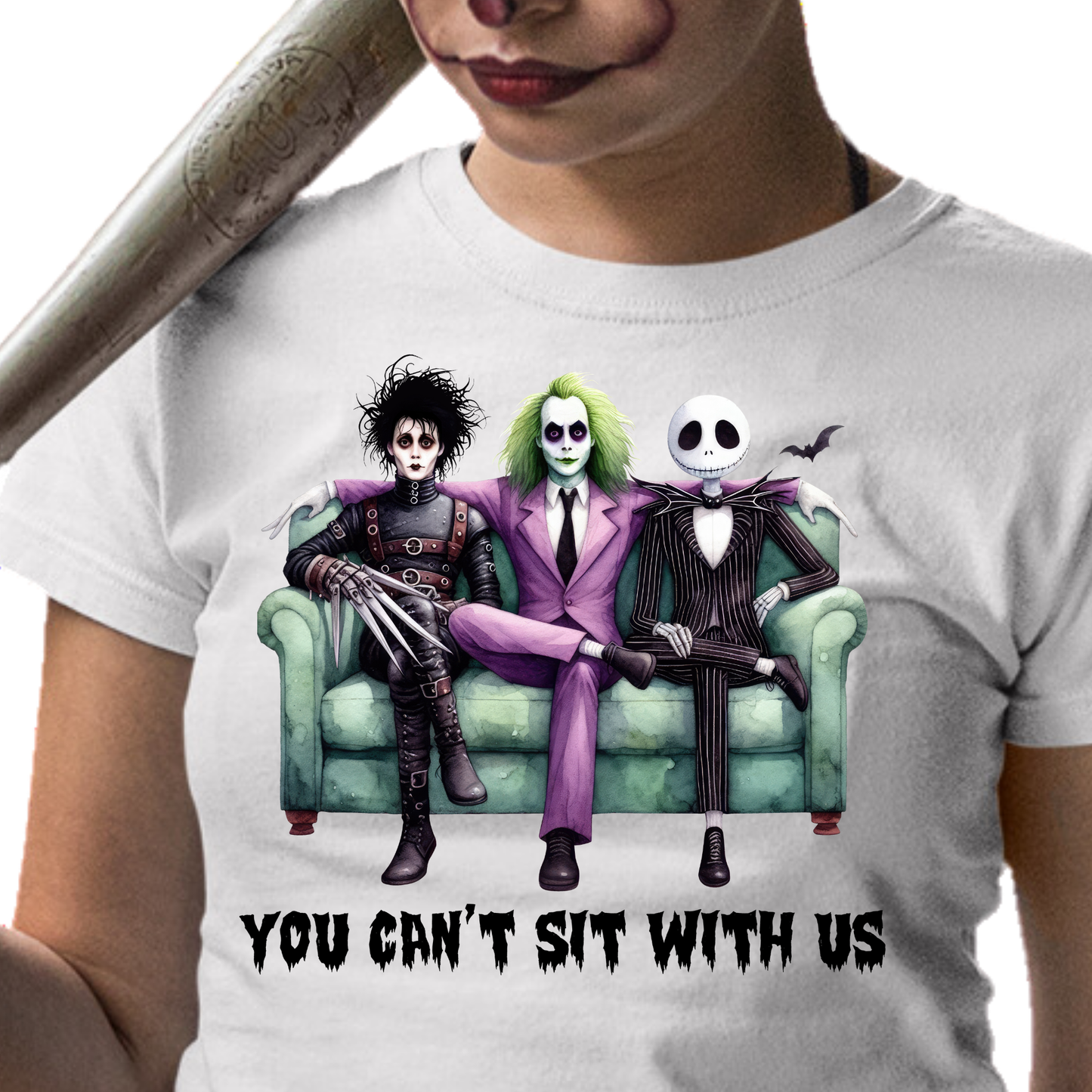 You Can't Sit With Us, Horror - Unisex T-Shirt