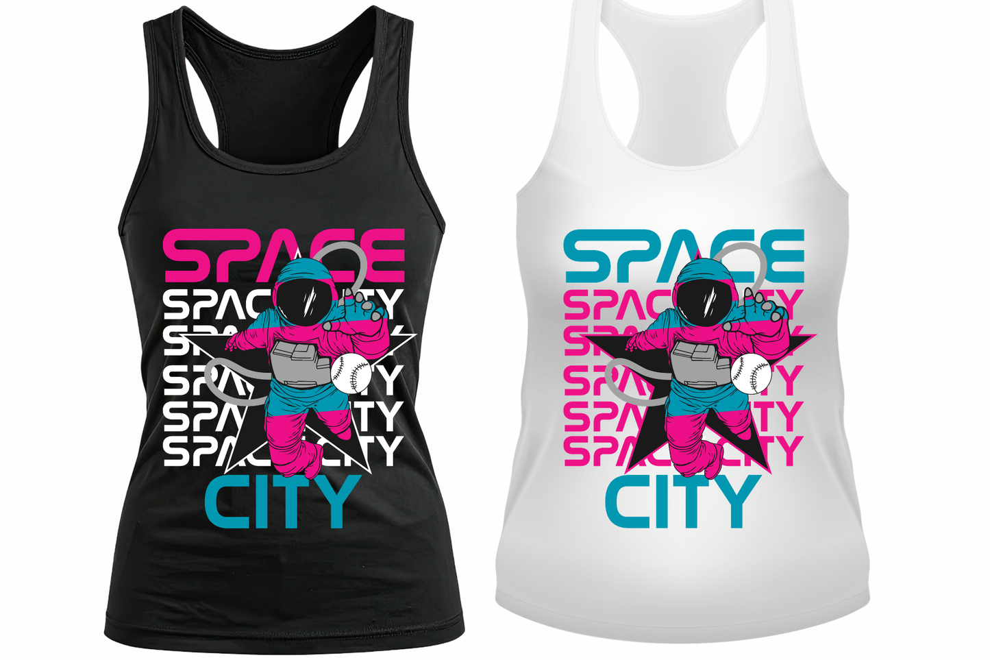 SC Astronaut / P&T *CHOOSE PICK UP AT THE TSHIRT QUEEN*