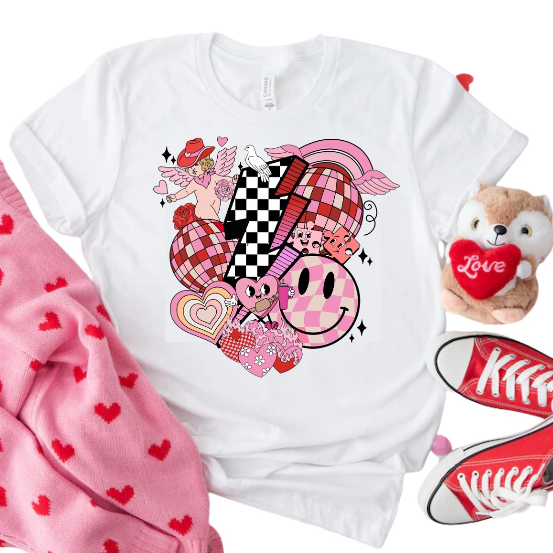 Valentine Vintage Collage - DTF Transfer