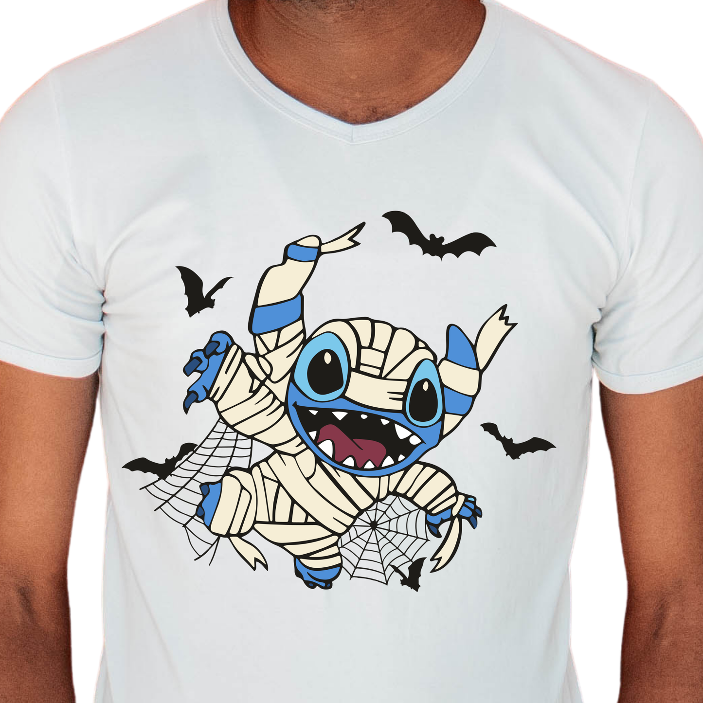 Blue Alien (Mummy) - Unisex T-Shirt
