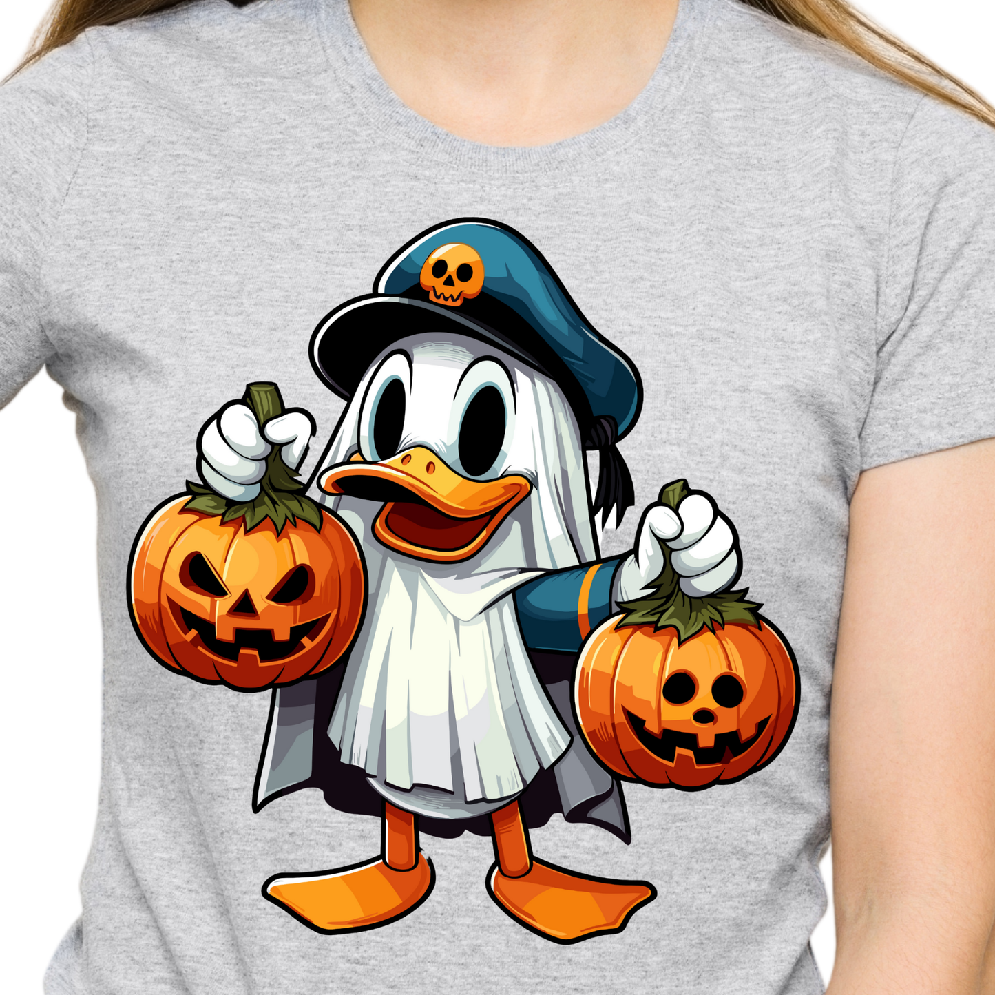 Boy Duck Ghost - Unisex T-Shirt