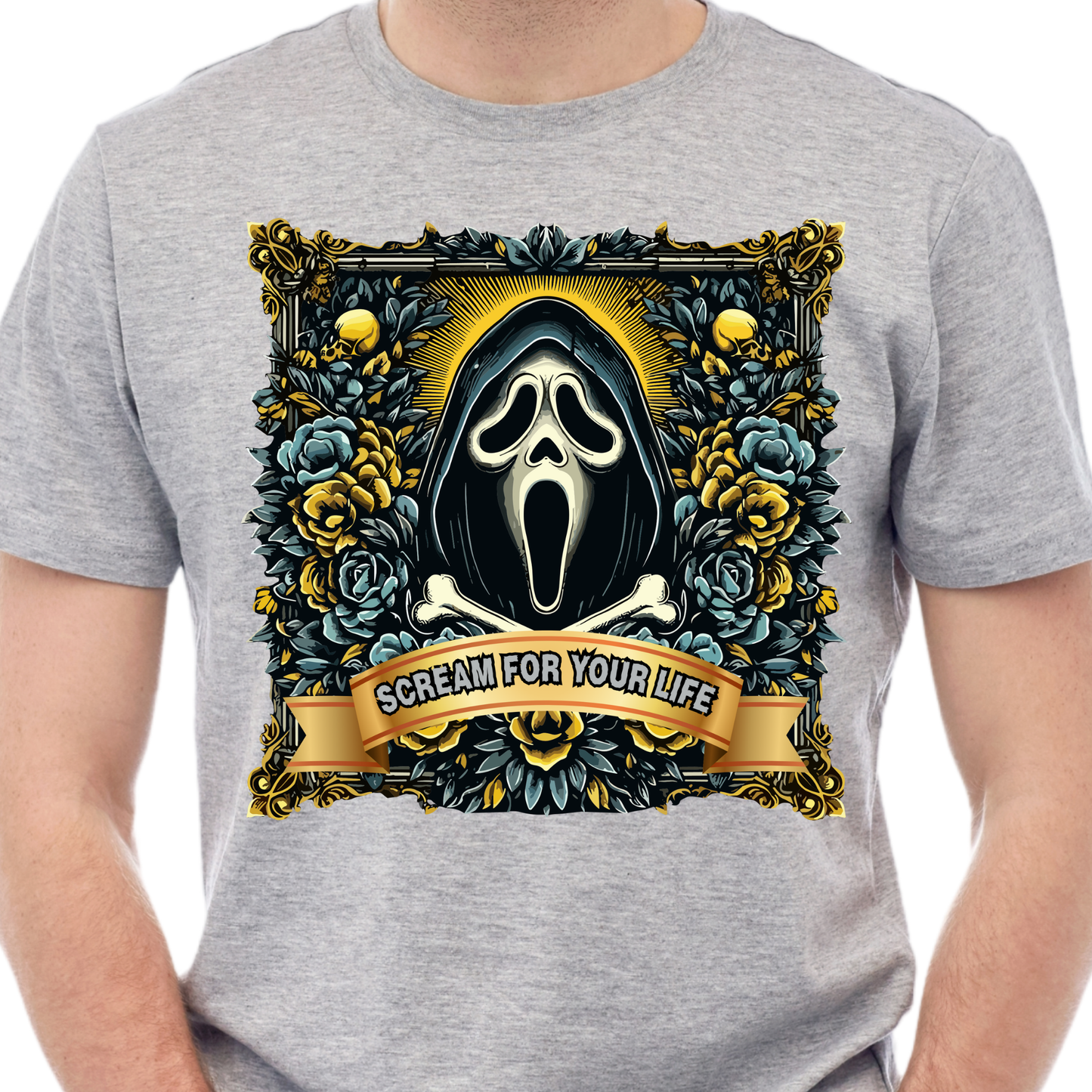 Scream for Your Life (Scream Mask) - Unisex T-Shirt
