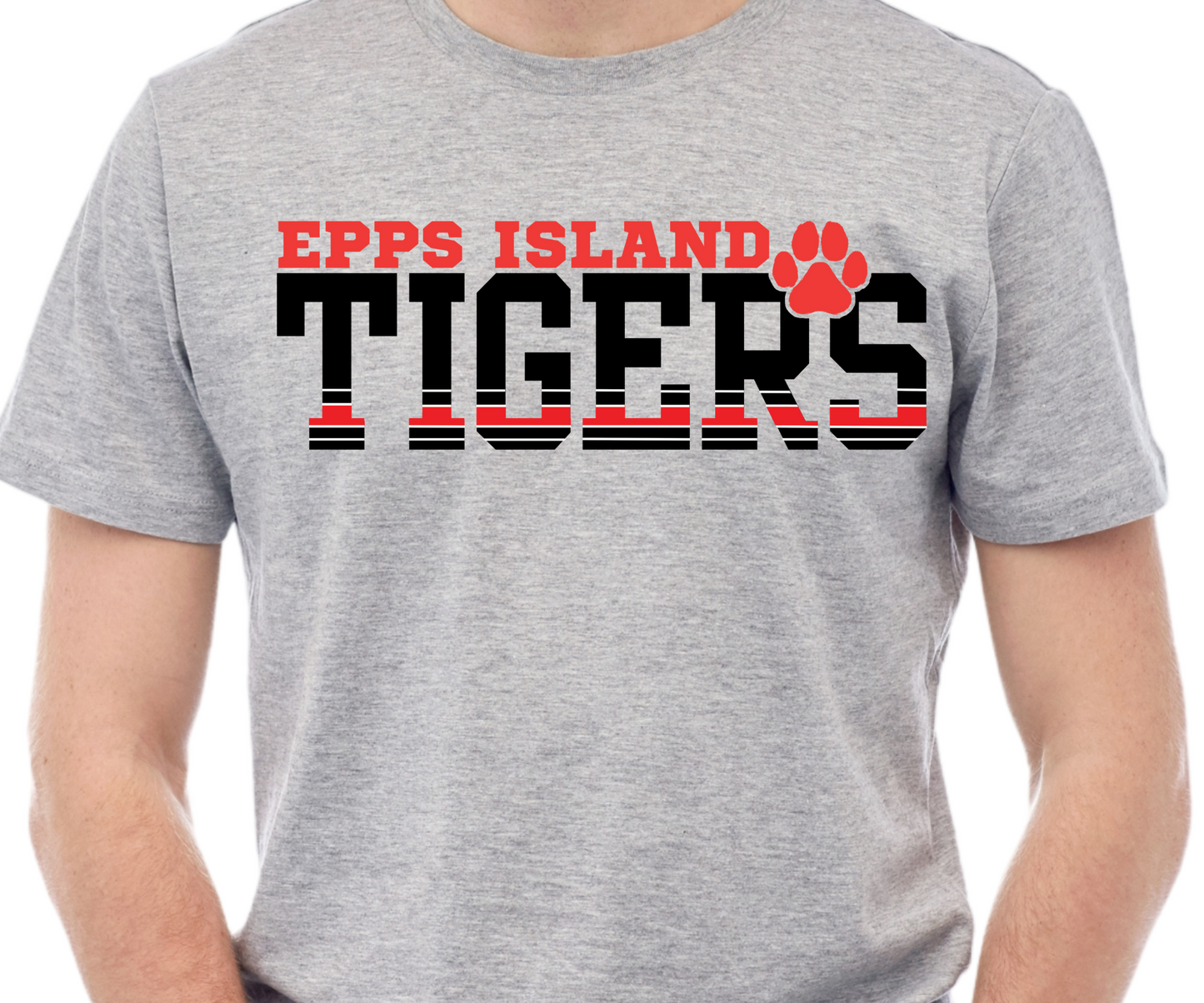Tiger Stripes (T-Shirt) -Epps Island *CHOOSE PICK UP AT EPPS ISLAND*