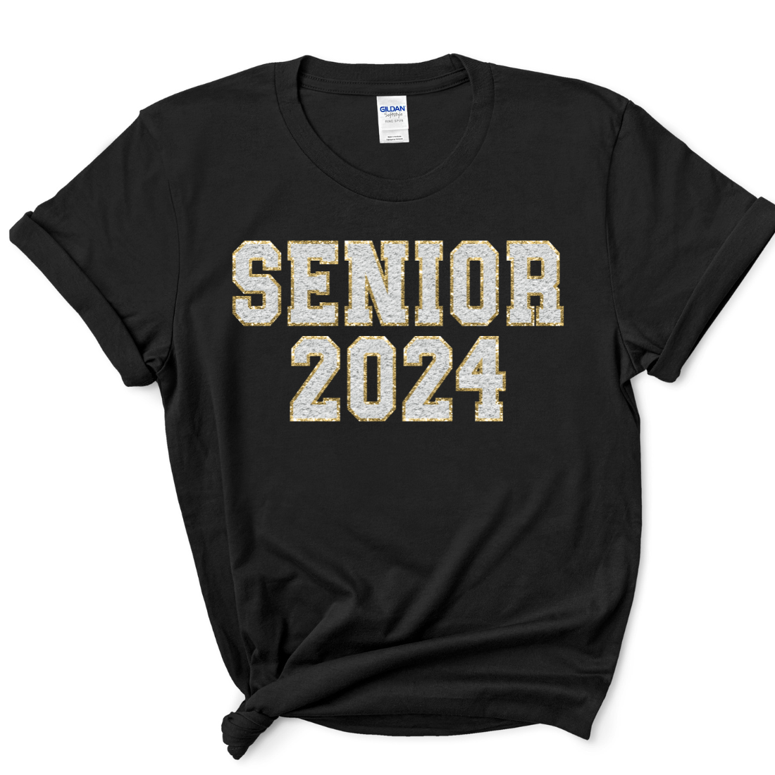 *Chenille Letters* Senior 2024 - Unisex T-Shirt