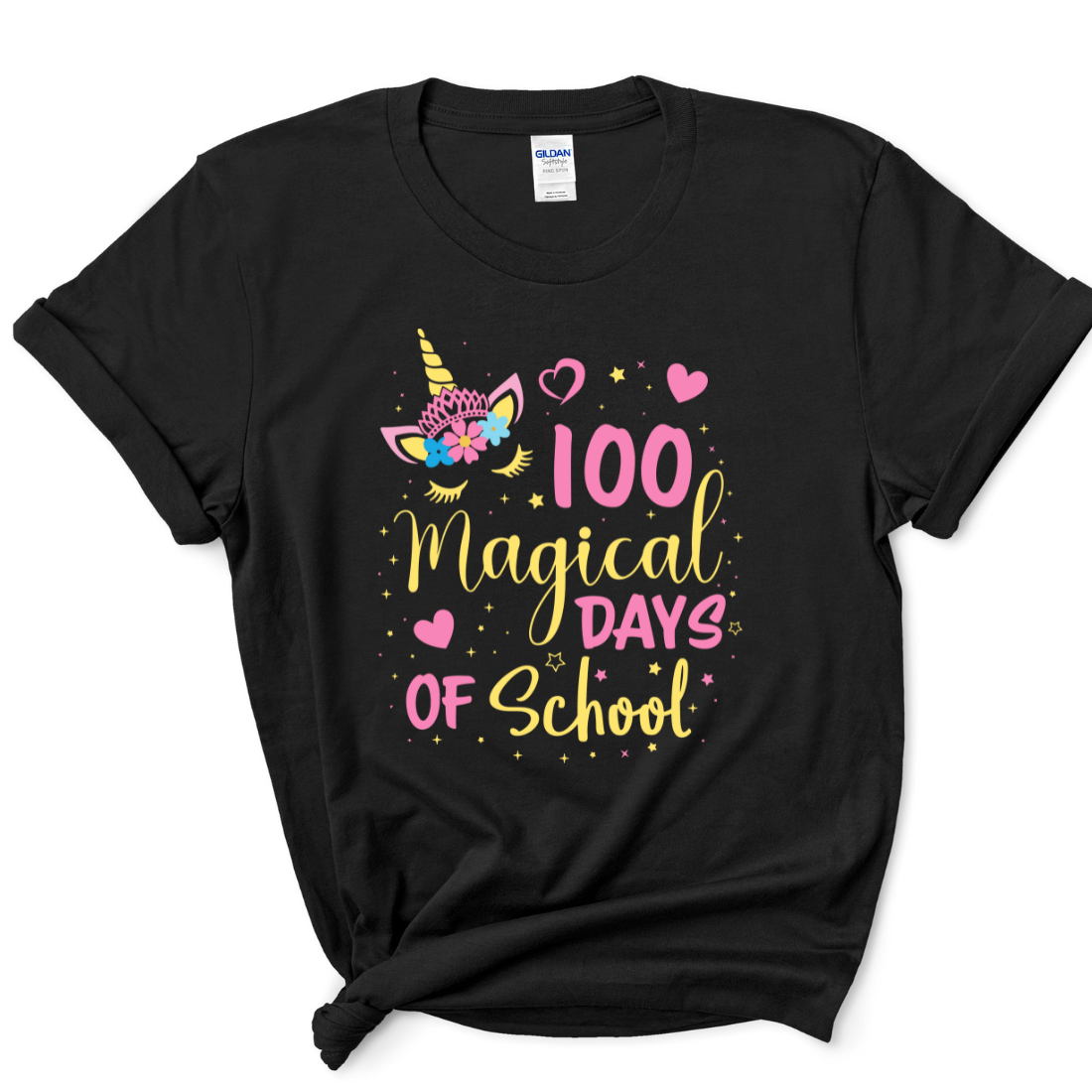 100 Magical Days Of School - Unisex T-Shirt