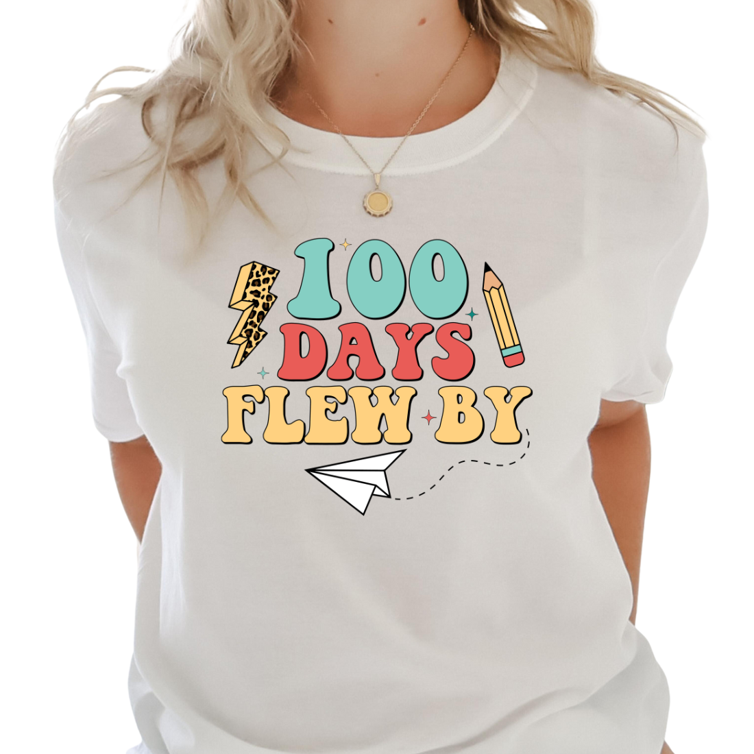 100 Days Flew By - Unisex T-Shirt