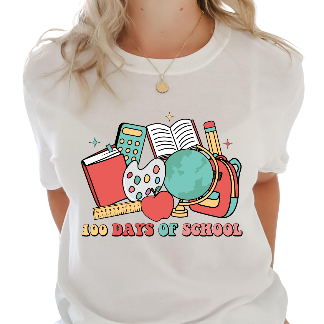 100 Days Of School Supplies - Unisex T-Shirt