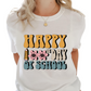 Happy 100th Day Of School Flowers - Unisex T-Shirt