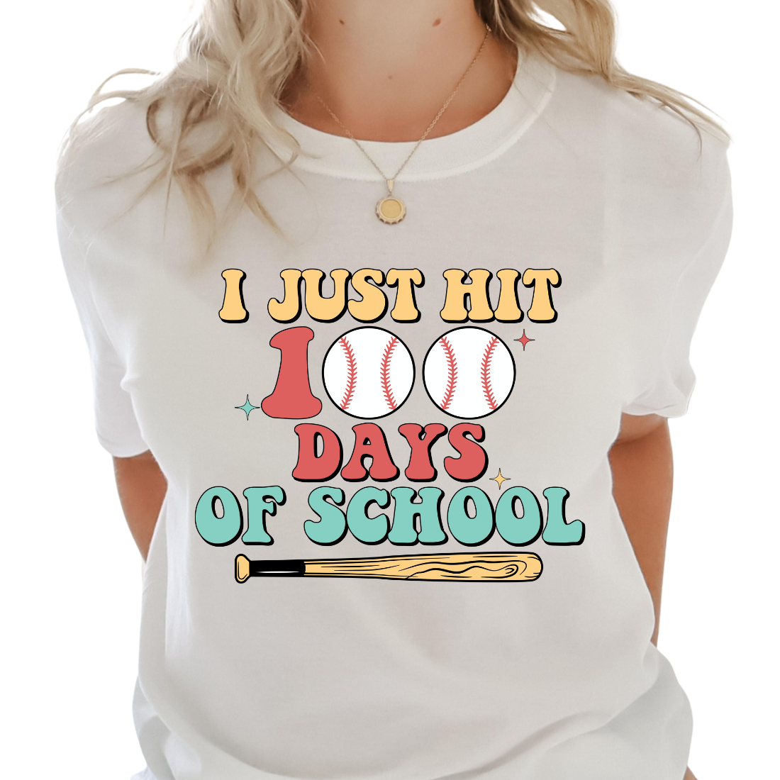 I Just Hit 100 Days Of School - DTF Transfer