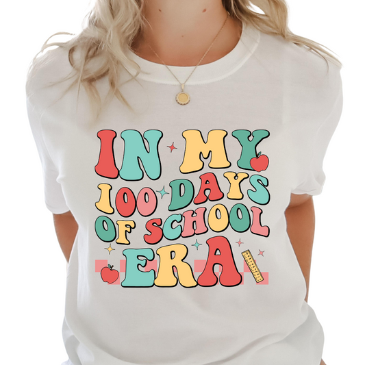 In My 100 Days Of School Era - Unisex T-Shirt