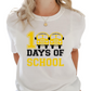 100 Days Of School, Bus - DTF Transfer