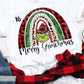 Merry Ginchmas, Rainbow vintage Gnome - Unisex T-Shirt