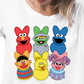 Easter / Sesame Cartoon Peeps - DTF Transfer