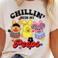 Easter / Sesame Cartoon (Chillin' with My Peeps) - DTF Transfer