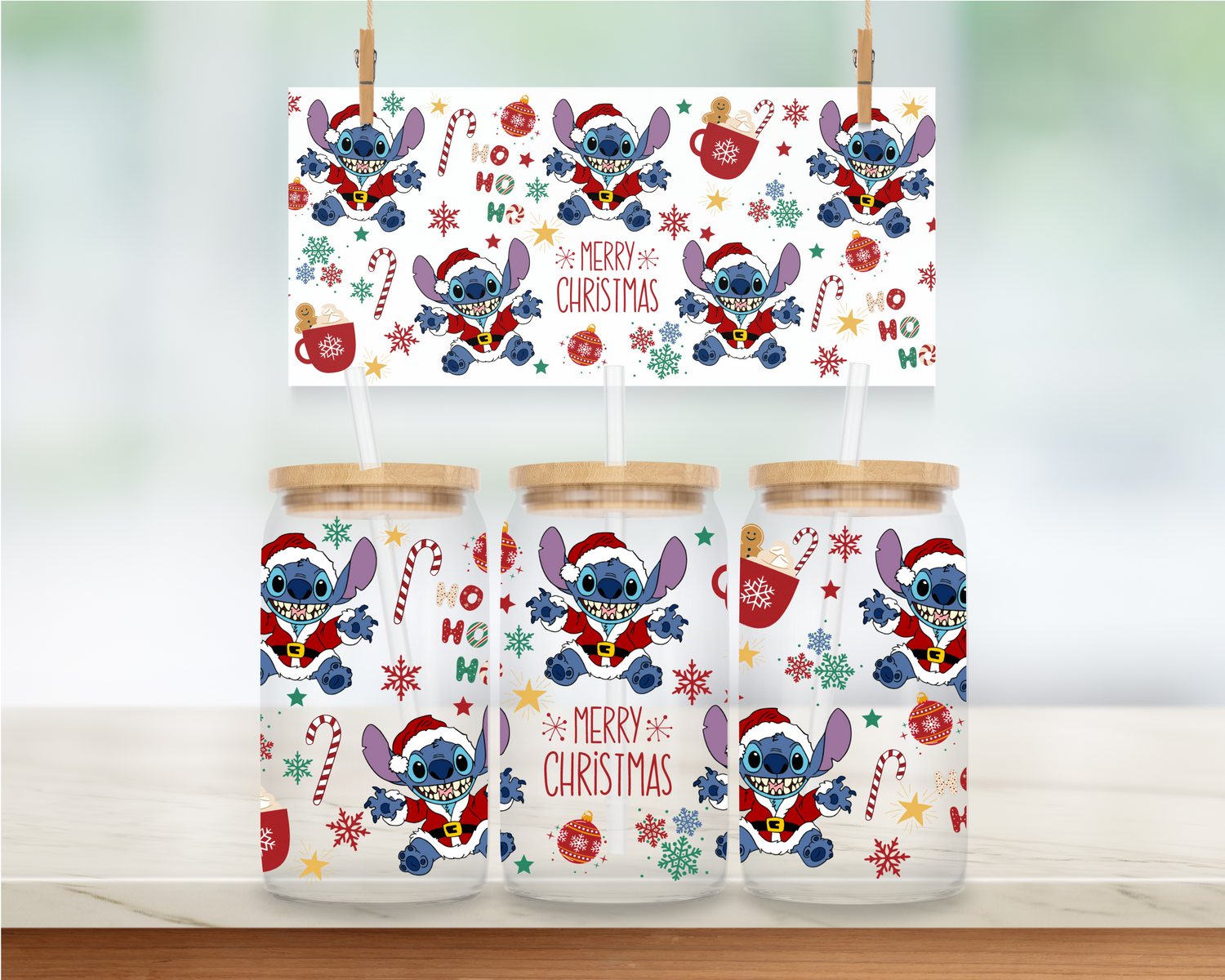 Christmas Cup Wraps