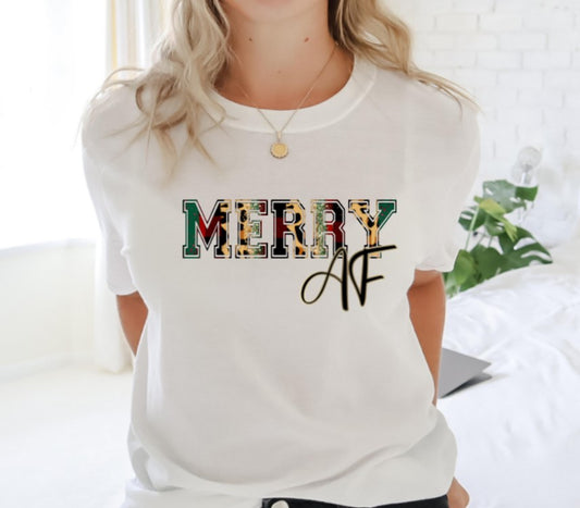 Merry AF - Unisex T-Shirt