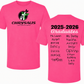 Chrysalis 2025/2026 Graduation Shirts (Neon Pink)