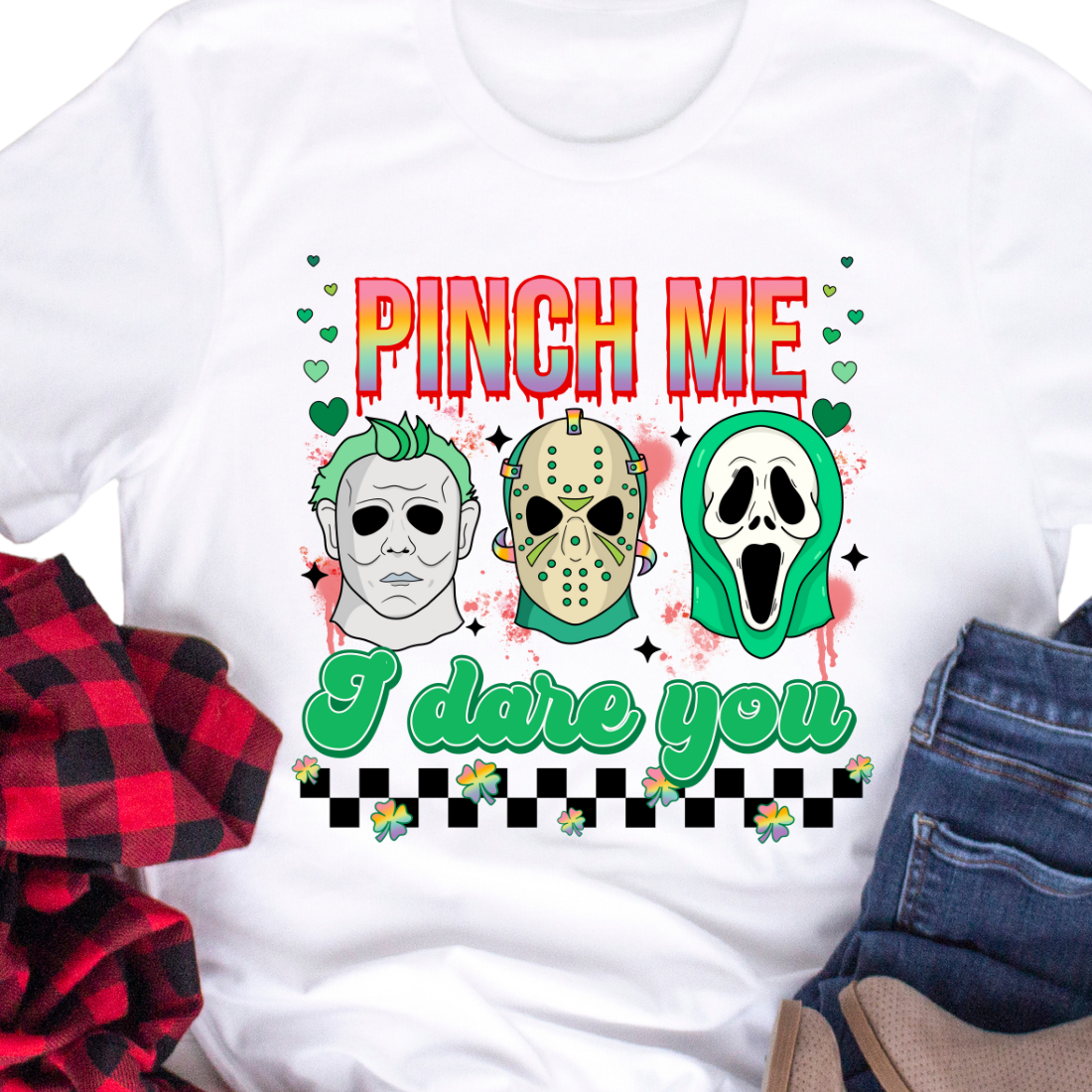 Pinch Me, I Dare You / Horror - Unisex T-Shirt