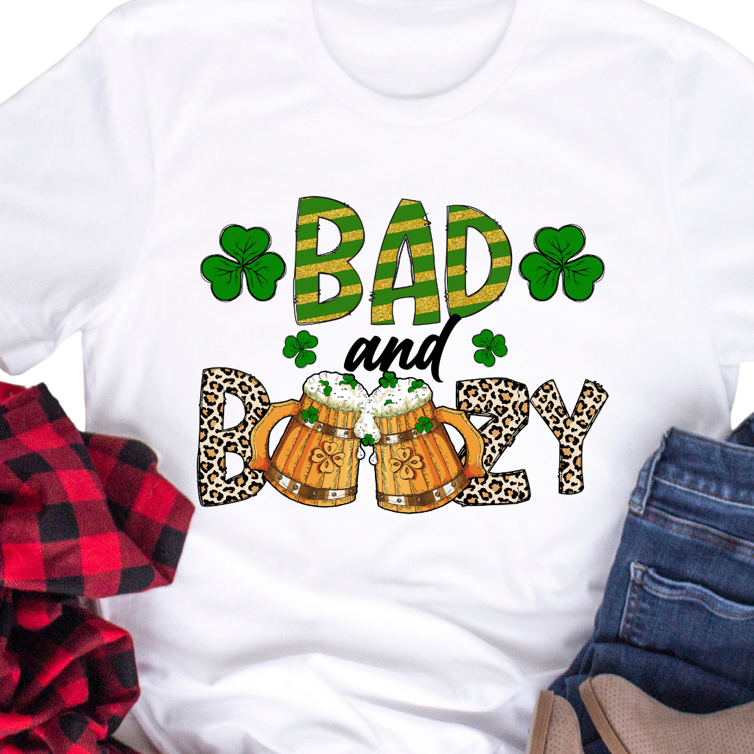 Bad and Boozy - Unisex T-Shirt