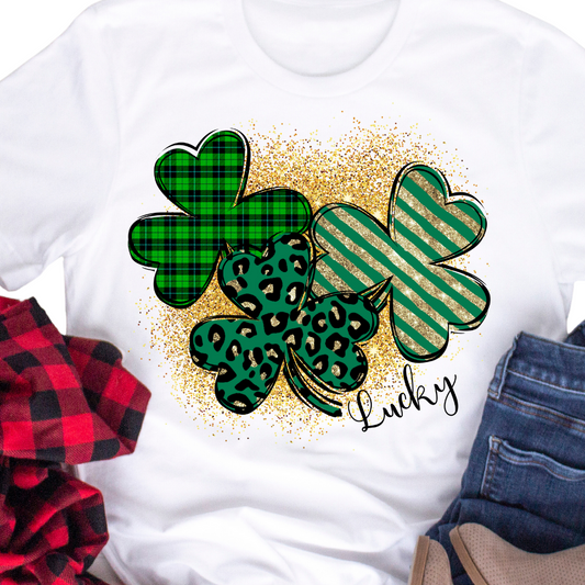 Lucky Shamrock Designs - Unisex T-Shirt