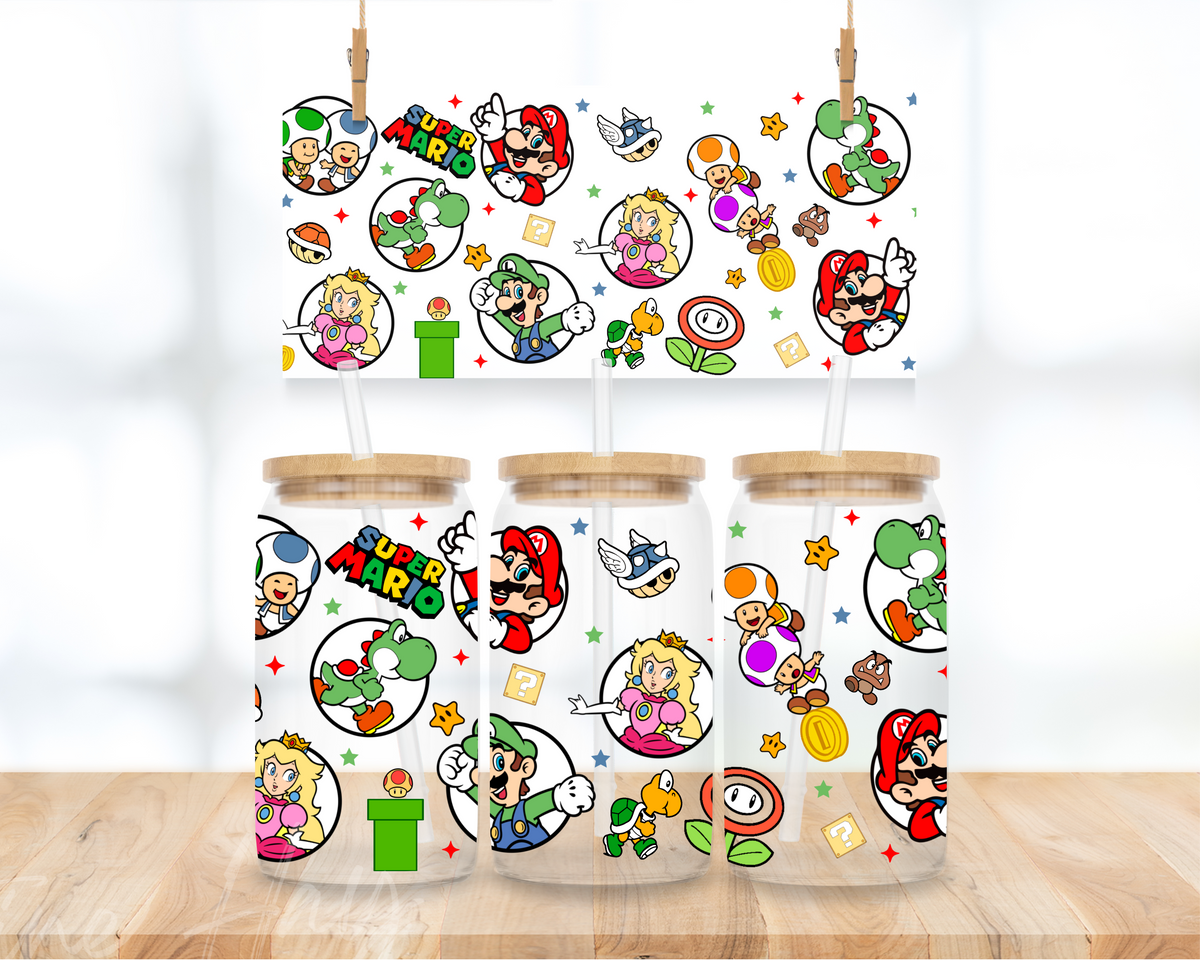 Plumber & Friends - 16 oz. UV DTF Cup Wrap