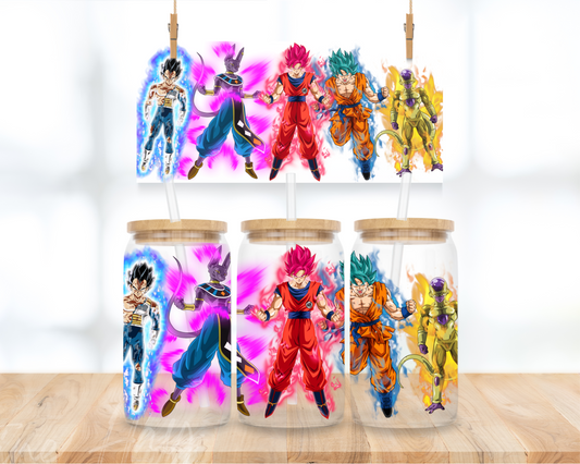 Anime - 16 oz. UV DTF Cup Wrap