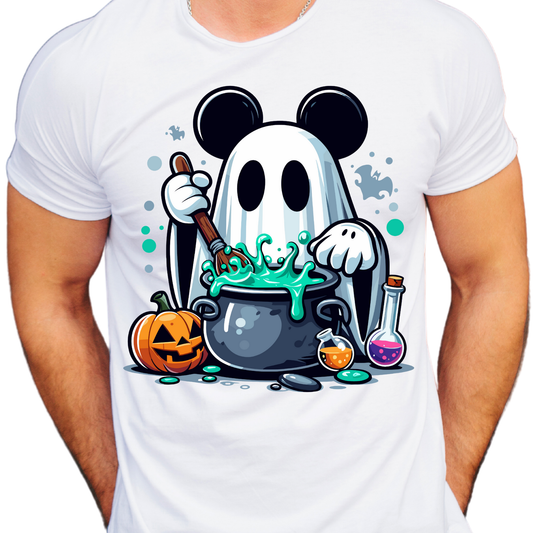 Boy Mouse Ghost - Unisex T-Shirt