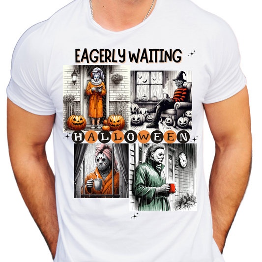 Eagerly Waiting Halloween - Unisex T-Shirt